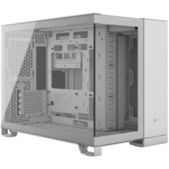 Boîtier PC - CORSAIR - CC-9011266-WW - 2500X - Micro ATX - Dual Chamber - PC Case - White