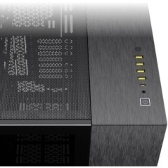 Boîtier PC - CORSAIR - CC-9011283-WW - 6500X Mid - Tower PC Case, Black/Obsidian Aluminum
