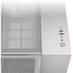 Boîtier PC - CORSAIR - CC-9011289-WW - 2500X - mATX PC Case - Black/Obsidian Aluminum