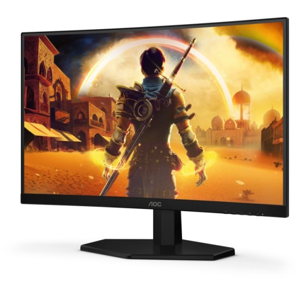 Ecran PC Gamer incurvé - AOC - 24'' - FHD - 180Hz - Dalle VA - 0,5ms - C24G42E