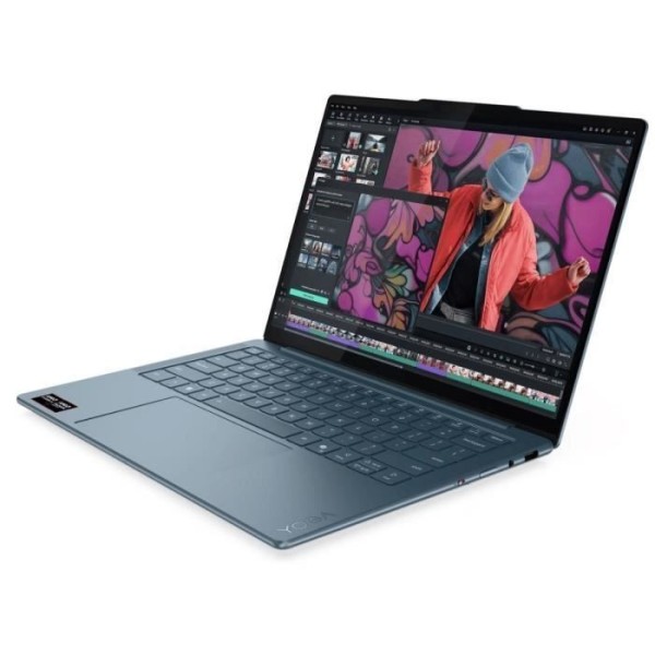 PC portable LENOVO Yoga Slim 7 14AKP10 | Windows 11 - Copilot + - 14 WUXGA OLED - Ryzen7 AI 350 - 32 Go - 1 To - Aluminium - AZE