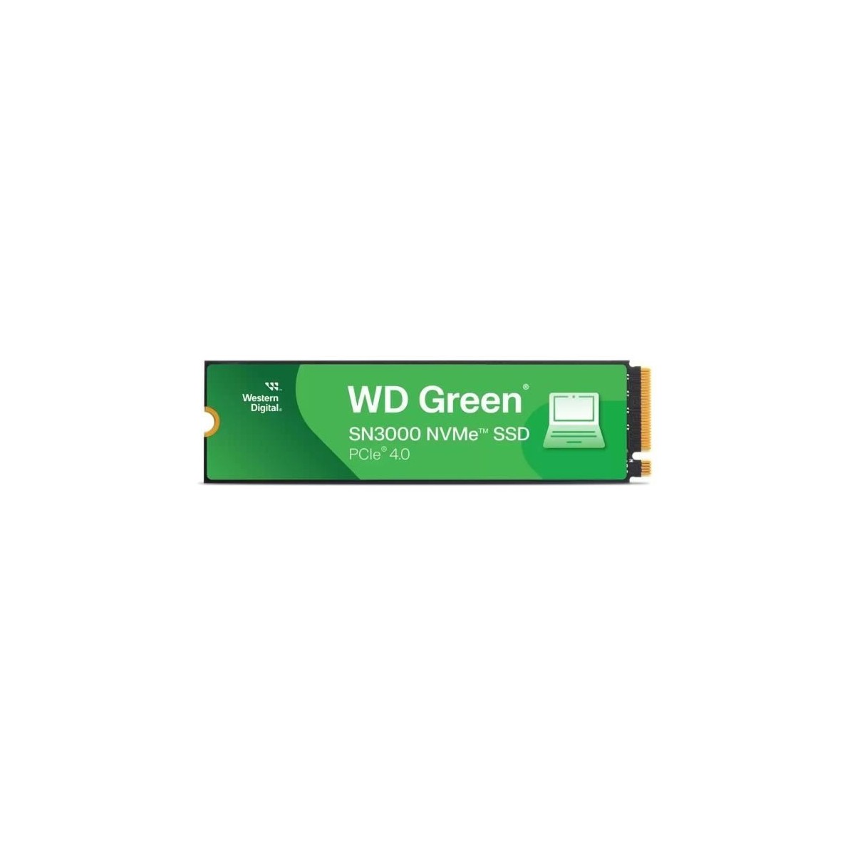 WESTERN DIGITAL - WDS200T4G0E - SSD Interne - Green - SN3000 - NVMe - 2 To