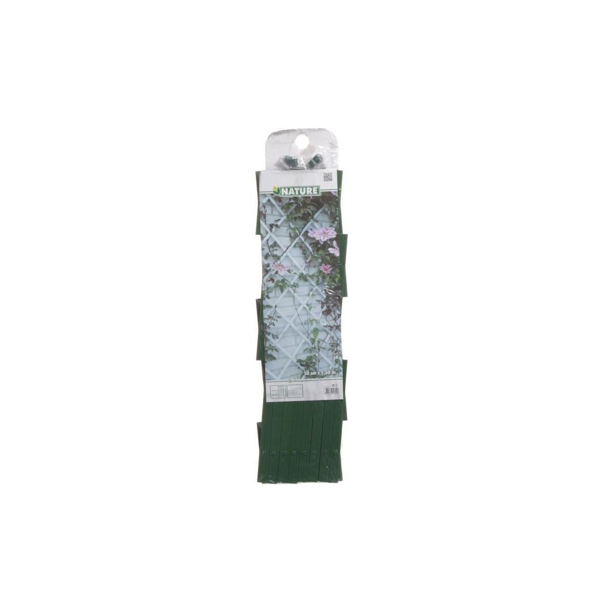 Treillis extensible - NATURE - En plastique Vert - 50 x 150 cm