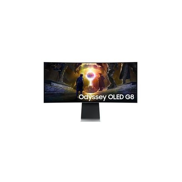 Ecran PC Gamer incurvé - SAMSUNG - 34'' - UWQHD - 175Hz - Dalle OLED - 0,03ms - Pied réglable - ODYSSEY OLED G8 G85SD
