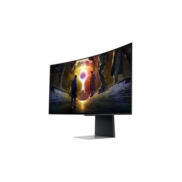 Ecran PC Gamer incurvé - SAMSUNG - 34'' - UWQHD - 175Hz - Dalle OLED - 0,03ms - Pied réglable - ODYSSEY OLED G8 G85SD