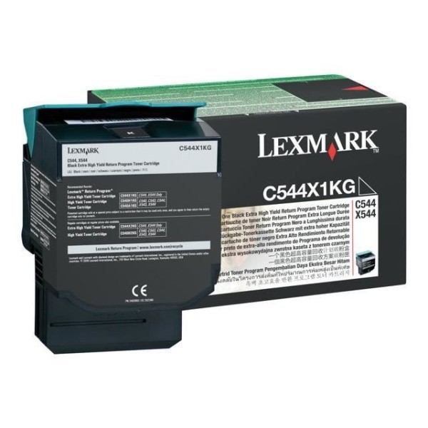 LEXMARK Cartouche de toner - C544, X544 - 6.000 pages - Noir