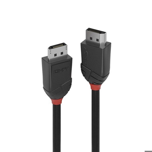 LINDY Câble DisplayPort 1.2 - Black Line - 2m