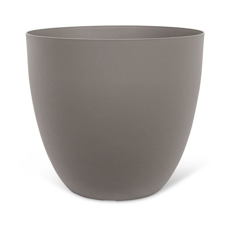 Pot de fleurs - GARDEN ID - Phoenix Taupe - 48 x 42 cm - 100% Recyclé et Recyclable - Résistant au Gel et UV - Pour Extérieur Pot de fleurs - GARDEN ID - Phoenix Taupe - 48 x 42 cm - 100% Recyclé et Recyclable - Résistant au Gel et UV - Pour Extérieur