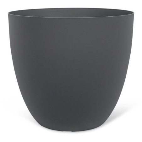 Pot de fleurs - GARDEN ID - Phoenix Anthracite - 60 x 56 cm - 100% Recyclé et Recyclable - Résistant au Gel et UV - Pour Exté