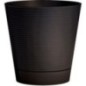 Pot réserve d'eau - GARDEN ID - Green Care Sense Noir-Anthracite 40 cm - Garanti 10ans - 100% recyclé Pot réserve d'eau - GARDEN ID - Green Care Sense Noir-Anthracite 40 cm - Garanti 10ans - 100% recyclé
