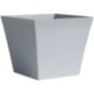 Pot carré - GARDEN ID - Green Care Impact Bleu-Gris - 39 x 33 cm - Garanti 10ans - 100% recyclé - UV/gel résistant Pot carré - GARDEN ID - Green Care Impact Bleu-Gris - 39 x 33 cm - Garanti 10ans - 100% recyclé - UV/gel résistant