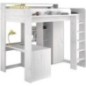 Lit combiné mezzanine enfant PARISOT Lena - Pin Petterson - Sommier inclus - 90 x 200 cm Lit combiné mezzanine enfant PARISOT Lena - Pin Petterson - Sommier inclus - 90 x 200 cm