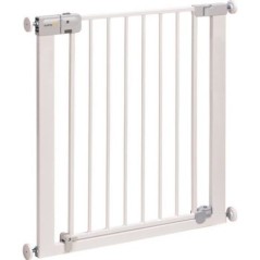 SAFETY 1ST Barriere de sécurité enfant 73-80cm, Blanc, métal, Auto Close, 4 points de pression