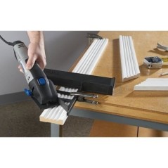 Guide de découpe DREMEL S840 - pour scie compacte DSM20 - découpes en onglet, biseau et droites