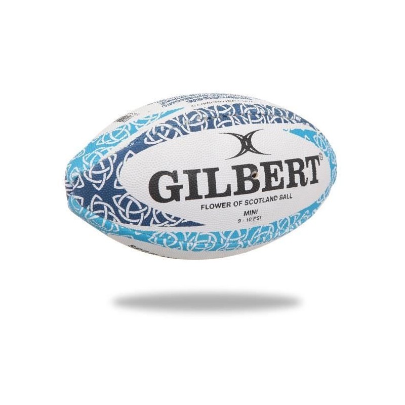 GILBERT Ballon de rugby MASCOTTES - Ecosse Flower of Scotland - Taille Mini GILBERT Ballon de rugby MASCOTTES - Ecosse Flower of Scotland - Taille Mini