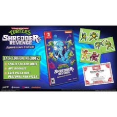 Teenage Mutant Ninja Turtles : Shredder's Revenge - Jeu Nintendo Switch - Edition anniversaire