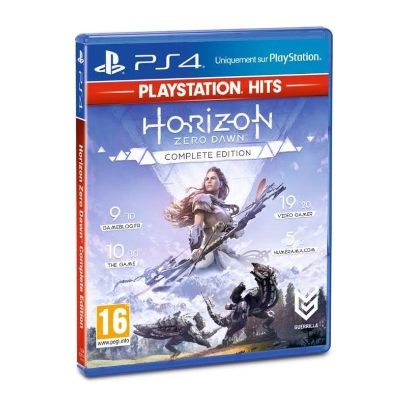 Horizon: Zero Dawn Complete Edition PlayStation Hits Jeu PS4 Horizon: Zero Dawn Complete Edition PlayStation Hits Jeu PS4