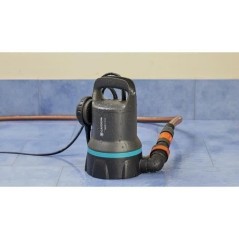 Pompe d'évacuation pour eaux claires 9000 - GARDENA - 9030-20 - 300W - Démarrage/arret automatiques