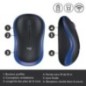 Souris sans fil - Logitech - M185 - Optique - Bleu Souris sans fil - Logitech - M185 - Optique - Bleu