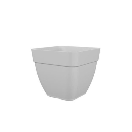 Pot a fleurs et plantes carré CAPRI CAMPANA - Plastique - 37x37 cm - Blanc - ARTEVASI