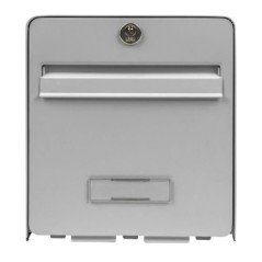 BURG WACHTER Boîte aux lettres Favor en acier galvanisé - 1 porte - Gris