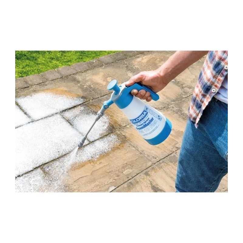 Pulvérisateur a mousse GLORIA FoamMaster FM10 Flex - 1L - Bleu Pulvérisateur a mousse GLORIA FoamMaster FM10 Flex - 1L - Bleu