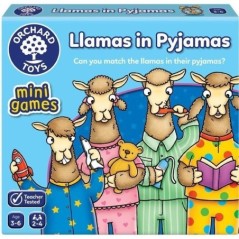 Jeu de société - ORCHARD - Llamas in Pyjamas Mini - Multicolore - 2-4 joueurs - a partir de 3 ans