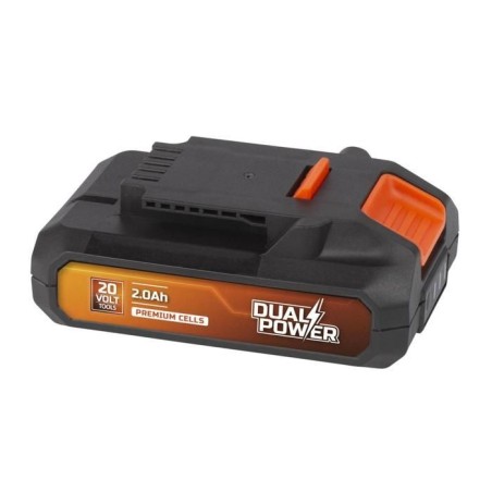Batterie Dual Power POWDP9021 - pour Outils de Bricolage sans Fil de 20 V - LED d'Indication de Puissance - Plateforme de Batter
