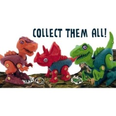 Dino STEM - LISCIANI - I'm a Genius - Construis ton Triceratops - Puzzle et autocollants - STEM éducatif