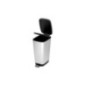 KIS Chic Poubelle a pédale- 42.5L - Aspect Inox KIS Chic Poubelle a pédale- 42.5L - Aspect Inox
