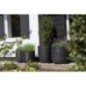 Capi Jardiniere Nature Rib 54 x 52 cm Noir KBLR935 Capi Jardiniere Nature Rib 54 x 52 cm Noir KBLR935