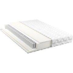 BAMBU- Matelas - 140 x 190 cm - Epaisseur 20 cm - Réversible - Ressorts ensachés