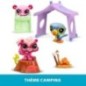 Pack a theme 3 Pets - BANDAI - Littlest Pet Shop Camping - Animaux et accessoires Pack a theme 3 Pets - BANDAI - Littlest Pet Shop Camping - Animaux et accessoires