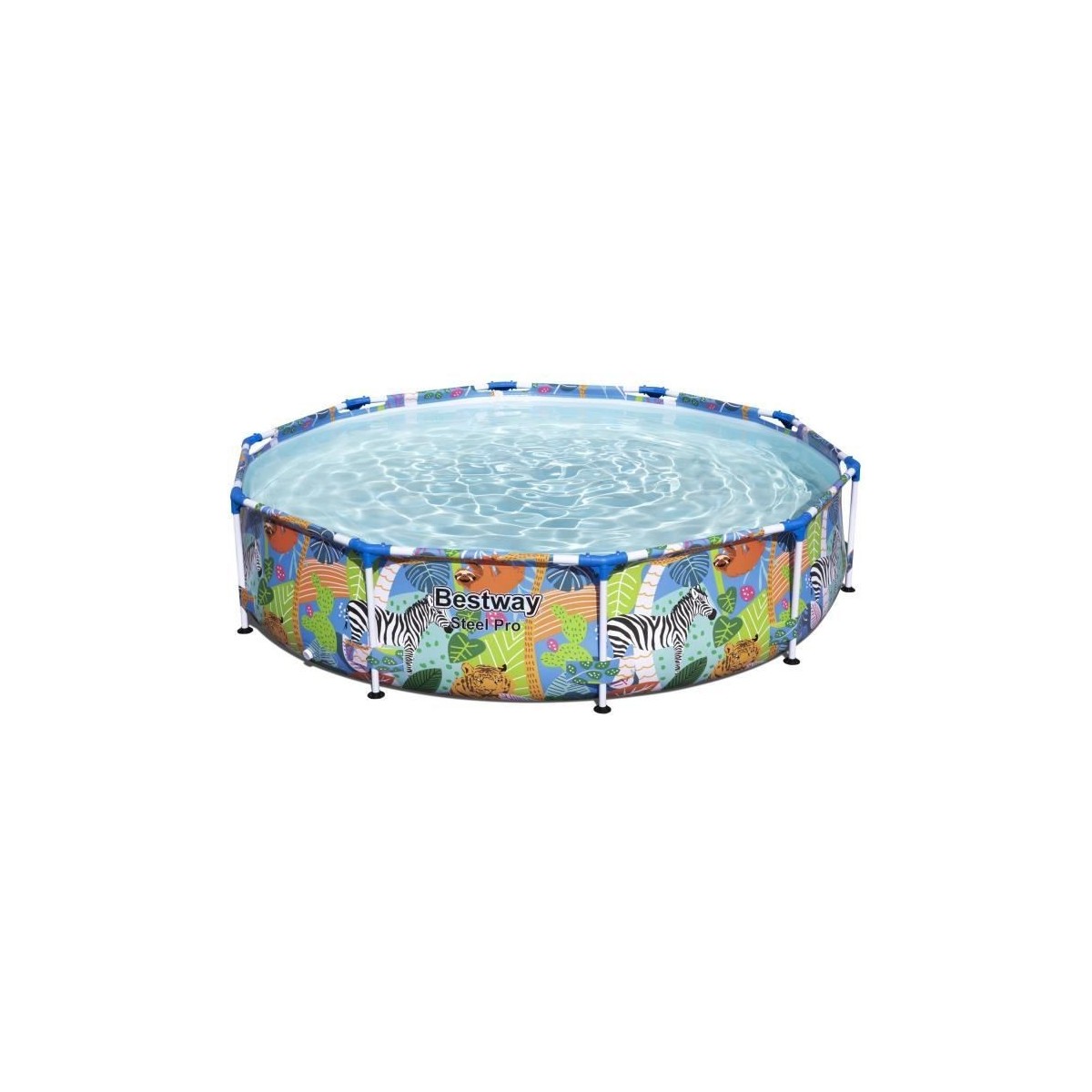 Piscine hors sol tubulaire BESTWAY - Steel Pro - 305 x 66 cm - Ronde