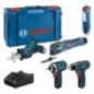 KIT 5 OUTILS Bosch Professional : GSR 12V15 + GOP 12V28 + GDR 12V105 + GSA 12V14 + GLI 12V300 + 3x2,0Ah + Chargeur,XLBoxx-061599 KIT 5 OUTILS Bosch Professional : GSR 12V15 + GOP 12V28 + GDR 12V105 + GSA 12V14 + GLI 12V300 + 3x2,0Ah + Chargeur,XLBoxx-061599