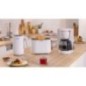 Cafetiere Filtre - BOSCH - TKA2M111 MyMoment - Blanche - Capacité 1,25L - verseuse verre - systeme anti-gouttes Cafetiere Filtre - BOSCH - TKA2M111 MyMoment - Blanche - Capacité 1,25L - verseuse verre - systeme anti-gouttes