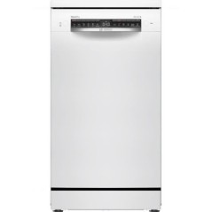 Lave-vaisselle pose libre BOSCH SPS4EMW24E SER4 - 10 couverts - Induction - L45cm - 44 dB - Classe C - Blanc