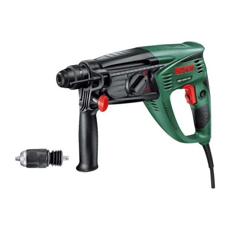 Perforateur BOSCH PBH 3000 FRE - SDS Plus - 750W - 3 joules - Vert