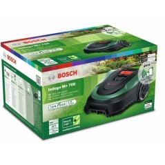 Tondeuse robot - BOSCH - Indego M+ 700 - Autotractée - 700 m² - 3 lames