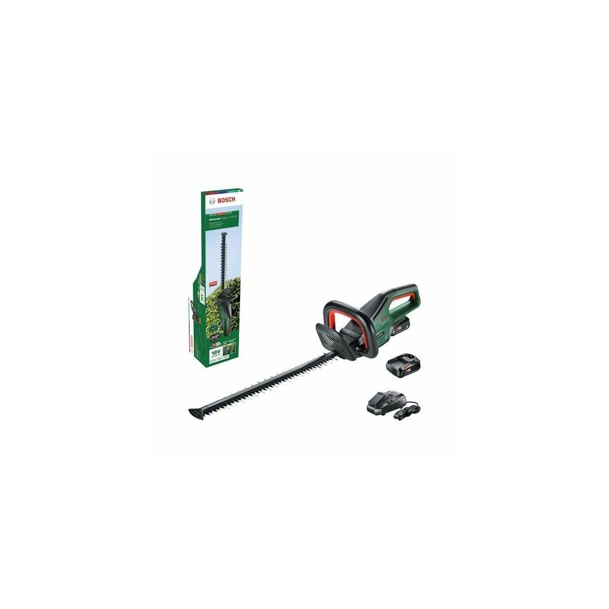 Taille-haies Bosch - UniversalHedgeCut 18V-55 (livré avec 2 batteries et 1 chargeur)  PowerForAll