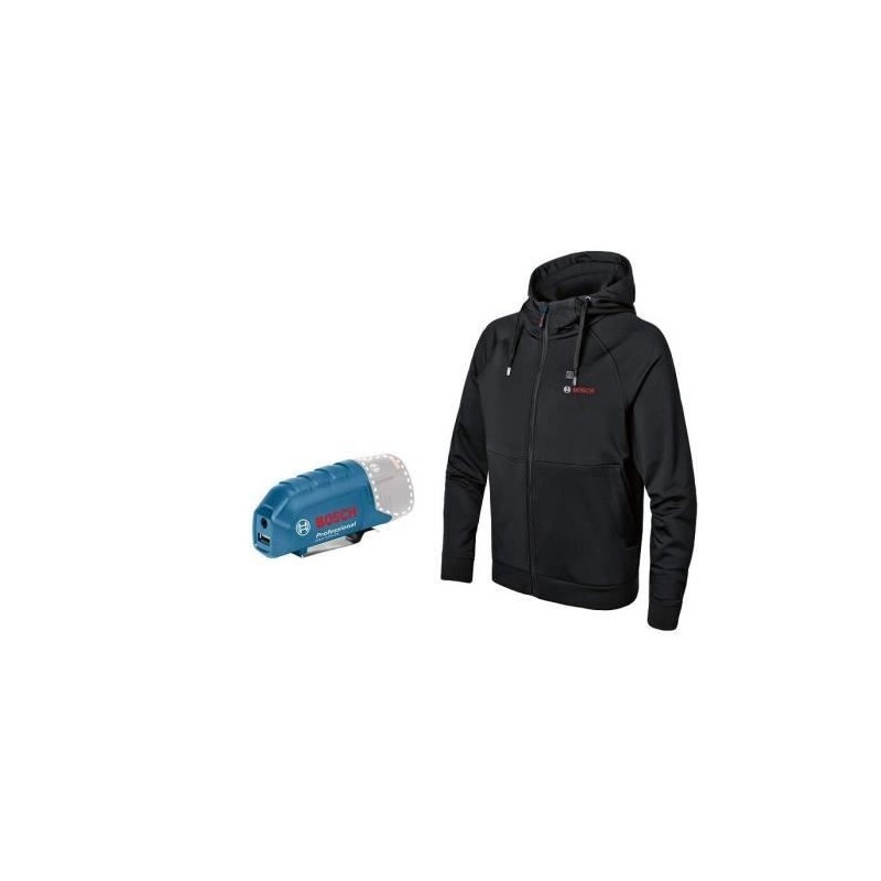 Veste chauffante Bosch Professional GHH 12+18V XA taille 3XL sans batterie - 06188000EV Veste chauffante Bosch Professional GHH 12+18V XA taille 3XL sans batterie - 06188000EV
