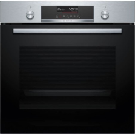 Four pyrolyse Softclose - BOSCH SER6 - HBG579BS3F - Inox - 14 modes de cuisson - 59,5 x 59,4 x 54,8 cm