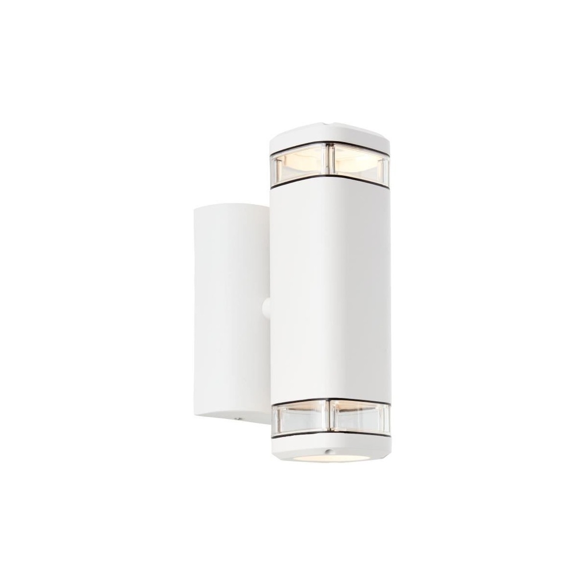 Applique extérieure - BRILLIANT - JANDY - Blanc - Métal/verre - GU10 max 2x18W - IP44