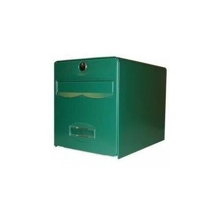 BURG WACHTER Boîte aux lettres Balthazar en acier galvanisé - 1 porte - Vert
