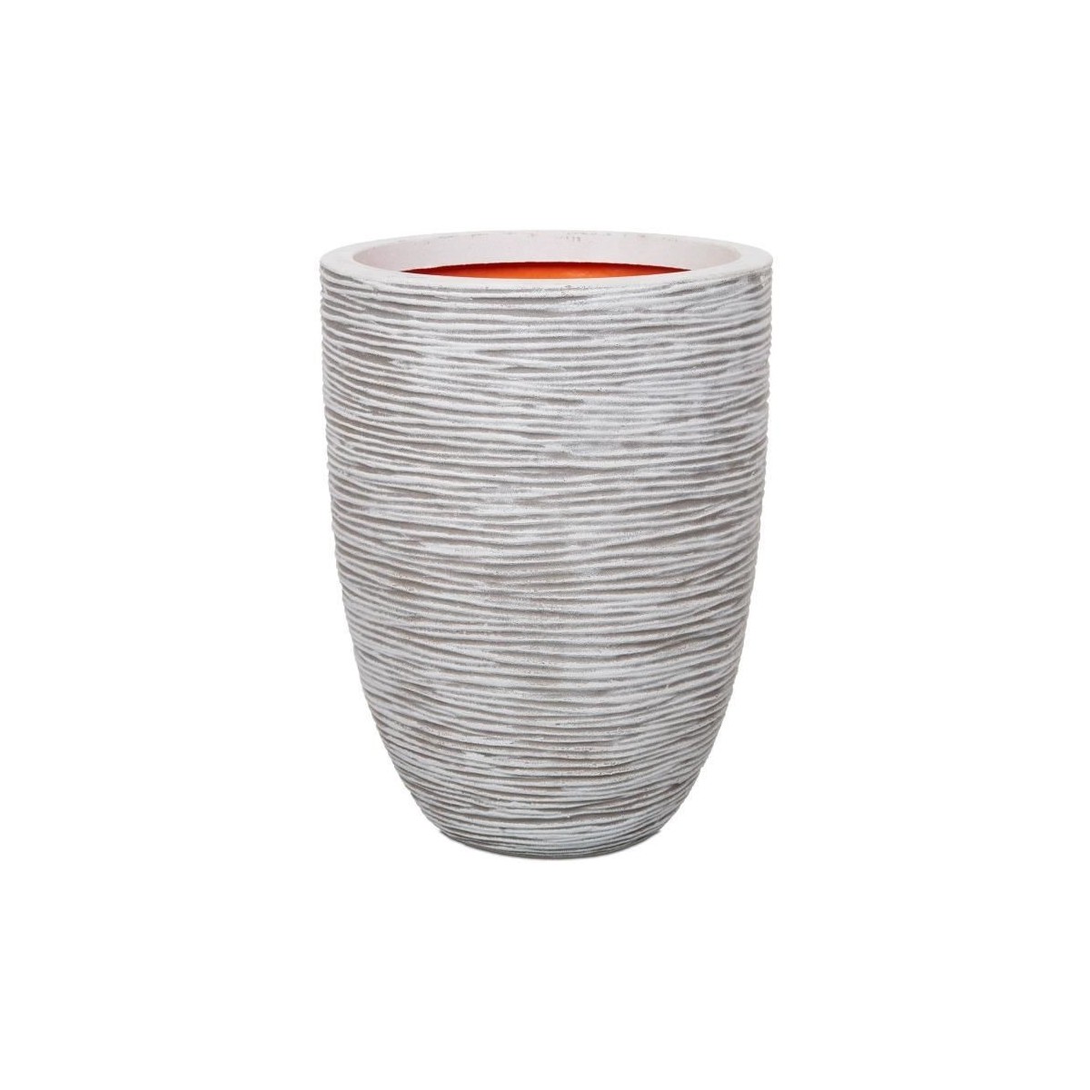 Capi Pot a fleurs Nature Rib 36 x 47 cm Ivoire KOFI782 424227