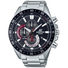 Montre CASIO EDIFICE en acier inoxydable, gris - Etanche 10 ATM - Mouvement quartz