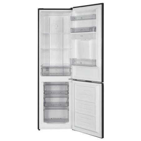 Réfrigérateur congélateur bas CONTINENTAL EDISON - 251L -Total No Frost - Noir - L 55 cm x H 180 cm