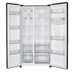 Réfrigérateur américain Continental Edison - CERA532NBD - 2 portes - 529L - L90 cm xH177 cm - Classe D - Noir