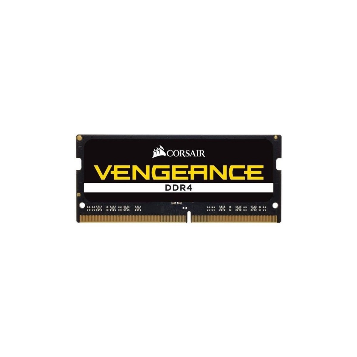 Mémoire RAM - CORSAIR - Vengeance DDR4 - 8GB 1x8GB DIMM - 2400 MHz  - 1.20V - Noir (CMSX8GX4M1A2400C)