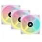 Ventilation PC - CORSAIR - QX RGB Series - iCUE LINK QX120 RGB WHITE - 120mm - Starter Kit Ventilation PC - CORSAIR - QX RGB Series - iCUE LINK QX120 RGB WHITE - 120mm - Starter Kit
